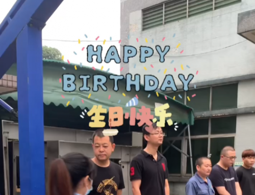 众度机械为5月份生日小伙伴庆生